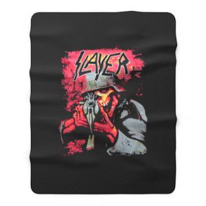 Slayer Sniper Skull Fleece Blanket