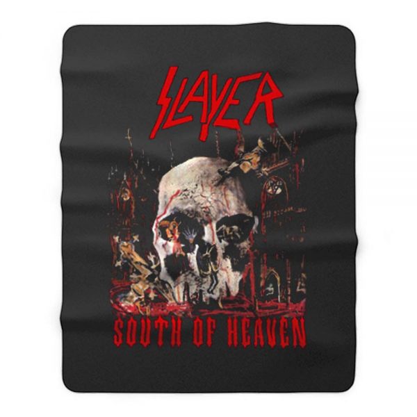 Slayer South of Heaven Fleece Blanket