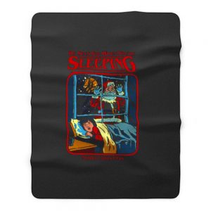 Sleeping Merry Christmas Fleece Blanket