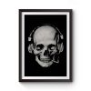 Smoking Skull Premium Matte Poster