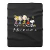 Snoopy My Peanuts My Family My Friends Fleece Blanket