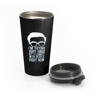 Social Distancing Stainless Steel Travel Mug