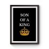 Son Of A King Premium Matte Poster