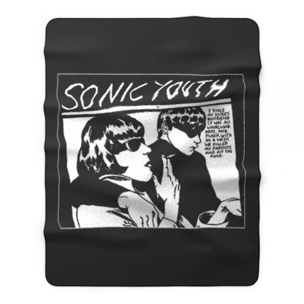 Sonic Youth Goo Alternative Music Concert Men Women Top Fleece Blanket