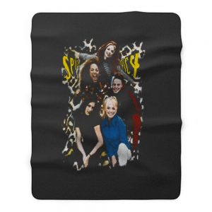 Spice Girls Band Retro Fleece Blanket