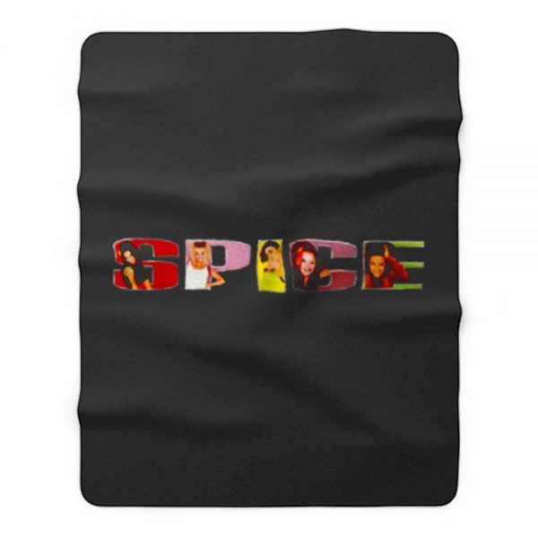 Spice Girls Retro Fleece Blanket