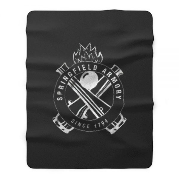 Springfield Firearms Riffle Fleece Blanket