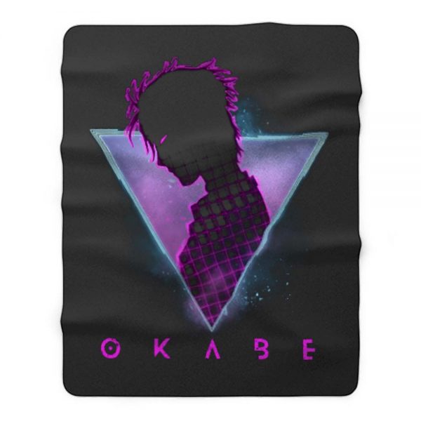 Steins Gate 0 Okabe Fleece Blanket