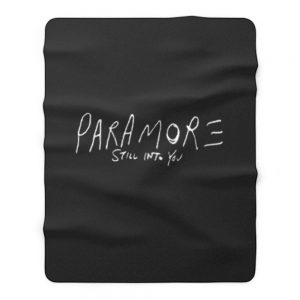 Still Into You Paramore Band Fleece Blanket