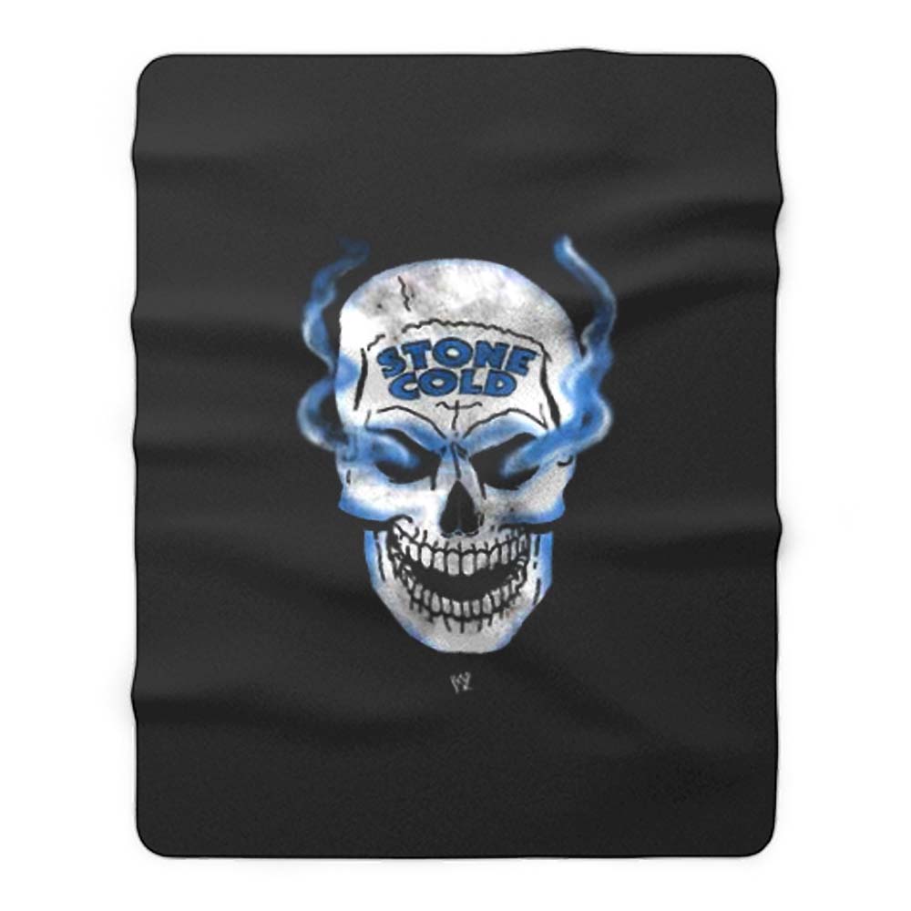 Stone Cold Steve Austin Smoking Skull Tapestry Blanket