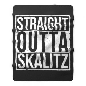 Straight outta Skalitz Fleece Blanket