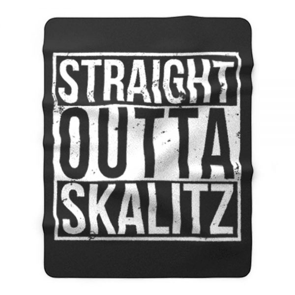 Straight outta Skalitz Fleece Blanket