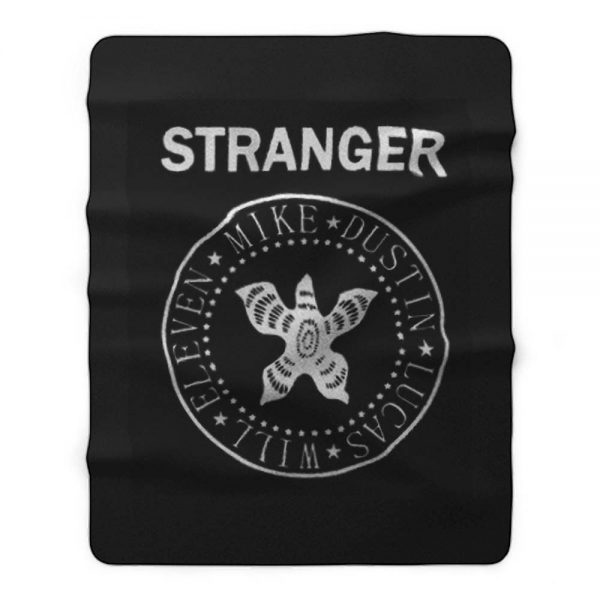 Stranger Mike Dustin Lucas Will Elevan Fleece Blanket