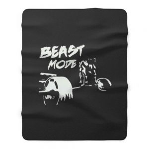 Strong Beast Mode Fleece Blanket