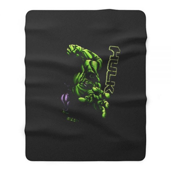 Strong Heroes Hulk The Beast Fleece Blanket