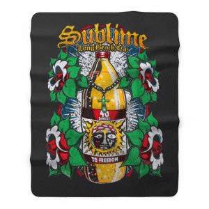 Sublime To Freedom Multi Color Fleece Blanket