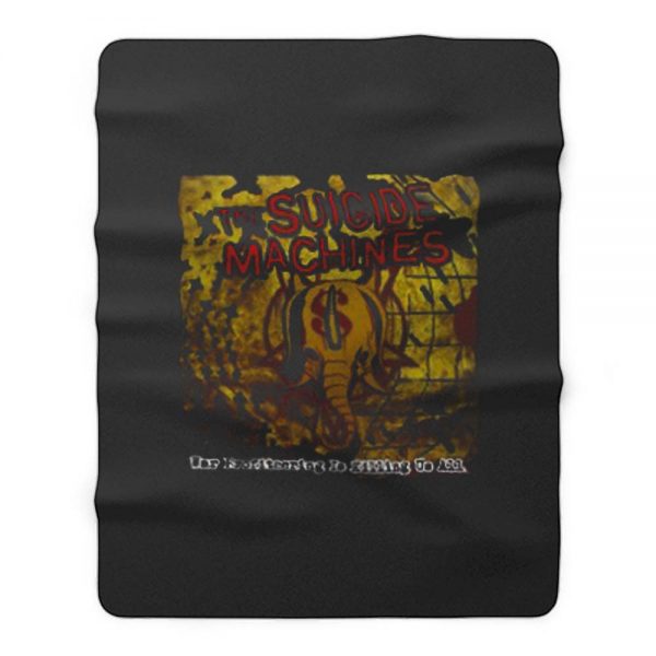 Suicide Machines Band Fleece Blanket