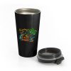 Summer Beach Yoda Stainless Steel Travel Mug