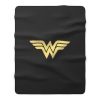 Super Hero Girl Logo Wonder Women Fleece Blanket