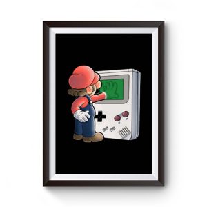 Super Mario Brothers Gameboy Premium Matte Poster