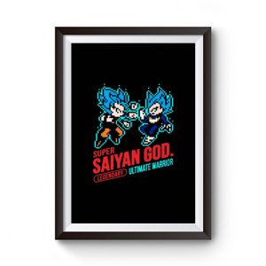 Super Saiyan God Premium Matte Poster