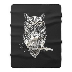 Swag Owl Fleece Blanket