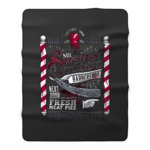 Sweeney Todd Barber of Fleet Street Fleece Blanket