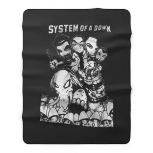 System Of A Down Hard Rock Band Fleece Blanket