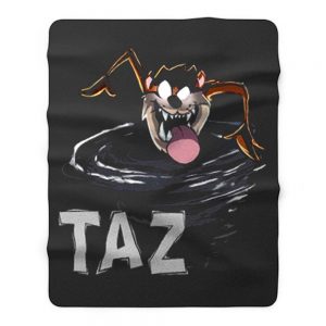 TAZ Tazmania Devil Looney Tunes Classic Cartoon Fleece Blanket