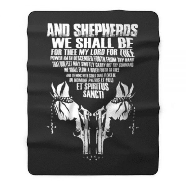 THE BOONDOCK SAINT Fleece Blanket