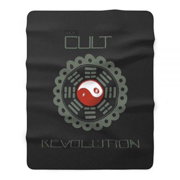 THE CULT REVOLUTION BLACK GOTHIC ROCK LOVE 1985 IAN ASTBURY Fleece Blanket