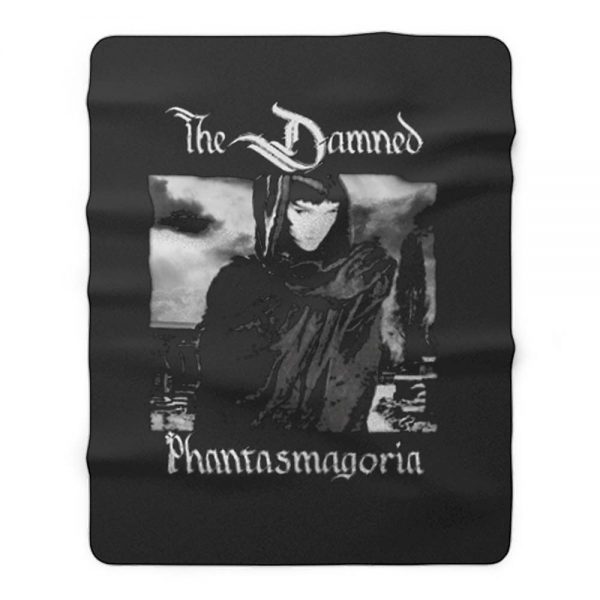 THE DAMNED PHANTASMAGORIA BLACK GOTHIC ROCK POST PUNK Fleece Blanket