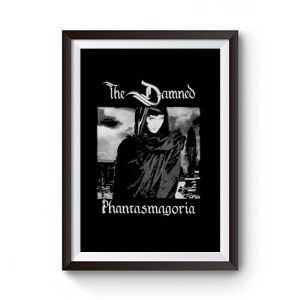 THE DAMNED PHANTASMAGORIA BLACK GOTHIC ROCK POST PUNK Premium Matte Poster
