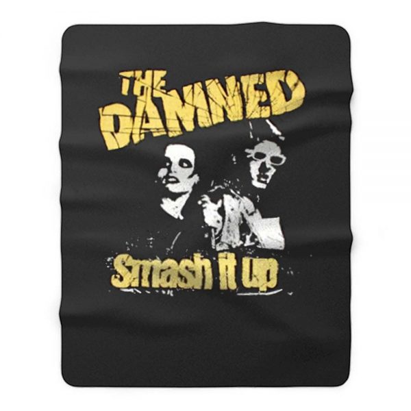 THE DAMNED SMASH IT UP Fleece Blanket