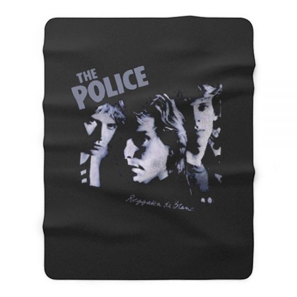 THE POLICE REGATTA DE BLANC Fleece Blanket