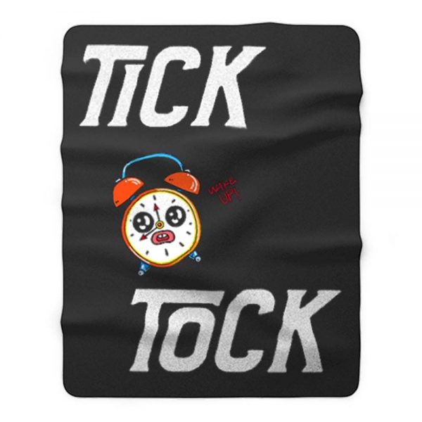 TICK TOCK TIME Classic Fleece Blanket