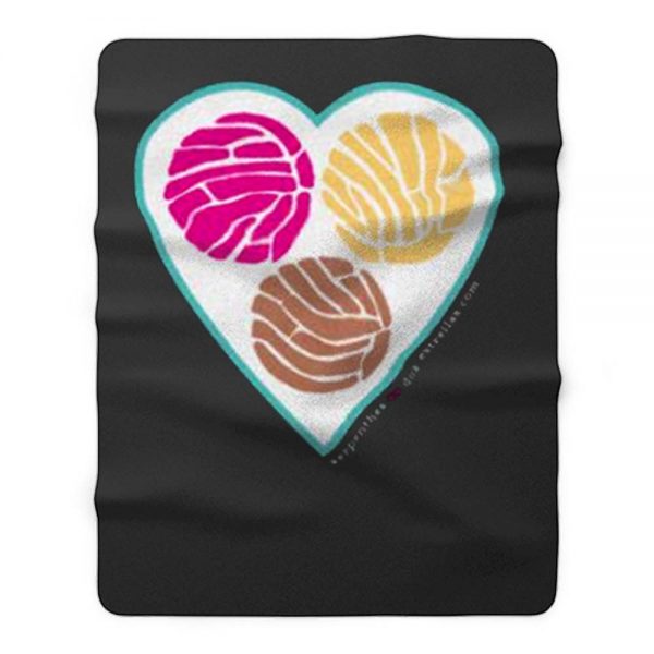 TRES PUNTOS de SABOR Pan Dulce Concha Fleece Blanket