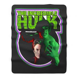 TV Classic The Incredible Hulk Fleece Blanket