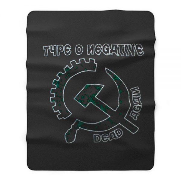 TYPE O NEGATIVE DEAD AGAIN Fleece Blanket