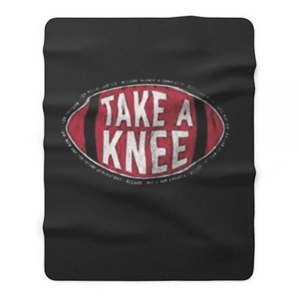 Take A Knee Fleece Blanket