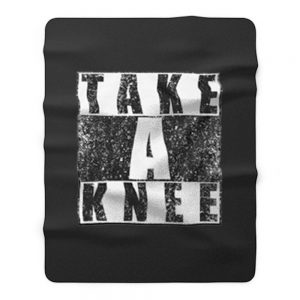 Take A Knee Retro Fleece Blanket