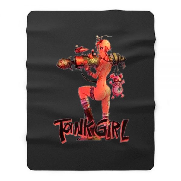 Tank Girl Fleece Blanket