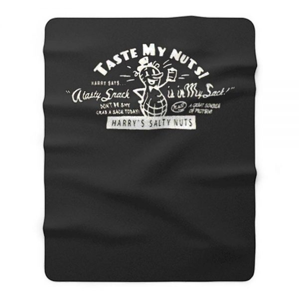 Taste My Nuts Fleece Blanket