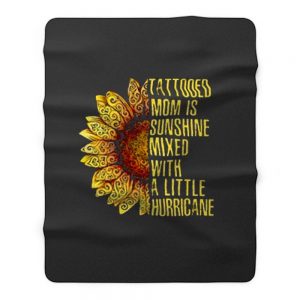 Tatoo Mom Fleece Blanket