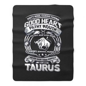 Taurus Good Heart Filthy Mount Fleece Blanket