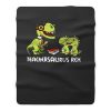 Teachersaurus Rex Fleece Blanket