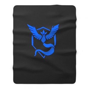 Team Mystic Trainer Pokemon Fleece Blanket