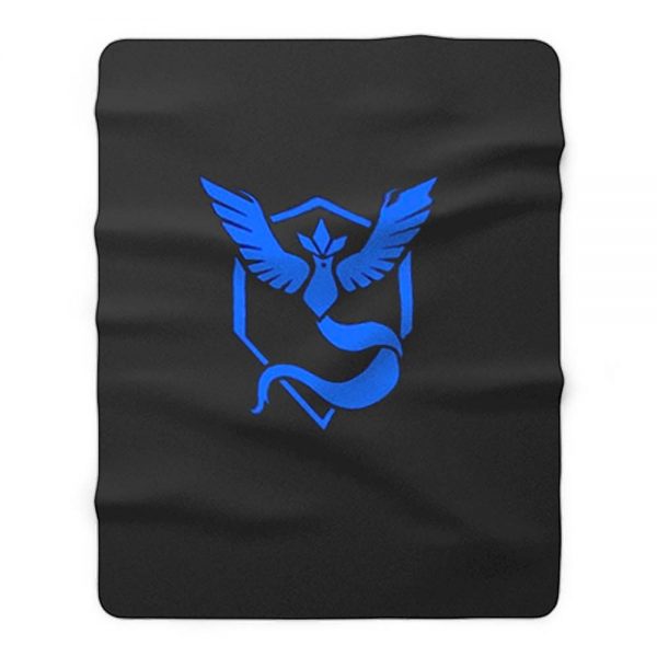 Team Mystic Trainer Pokemon Fleece Blanket