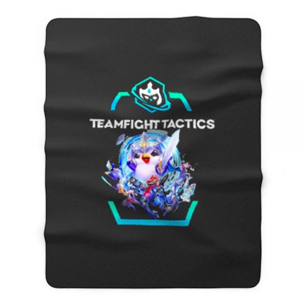 Team Tactics Lol Game Little Tft Fleece Blanket