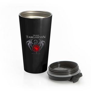 Team Targaryen Fire And Blood Stainless Steel Travel Mug